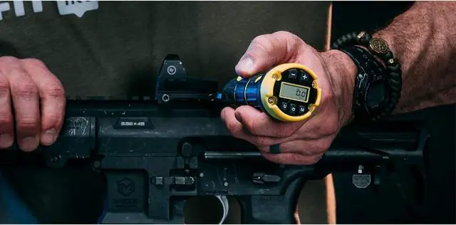 Alt view image 4 of 7 - Digital Firearms Accurizing Torque Wrench with Interchangeable Bits and LCD Display for Firearm Maintenance and Gunsmithing