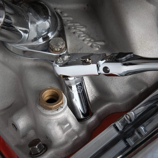 Alt view image 3 of 7 - GEARWRENCH 47 Pc. 1/4" Drive 6 Pt. Socket Set, Standard & Deep, SAE/Metric - 80314D