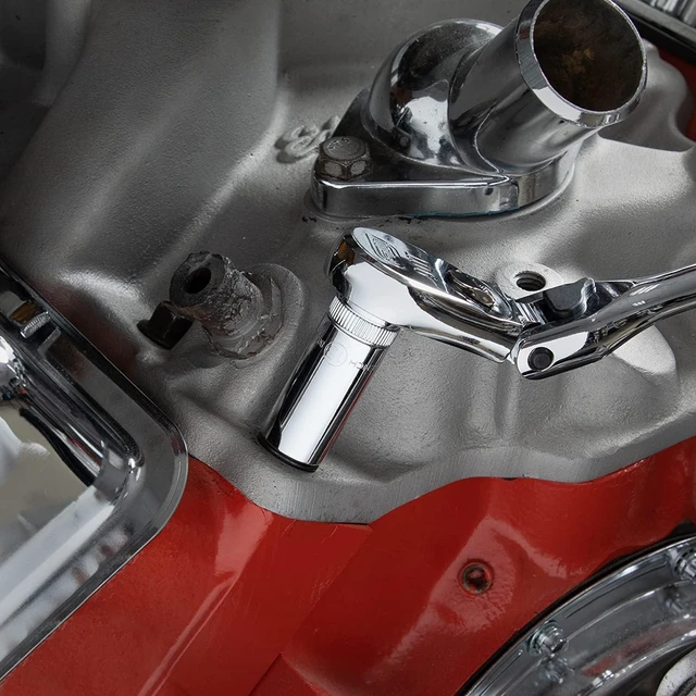 Alt view image 4 of 7 - GEARWRENCH 47 Pc. 1/4" Drive 6 Pt. Socket Set, Standard & Deep, SAE/Metric - 80314D