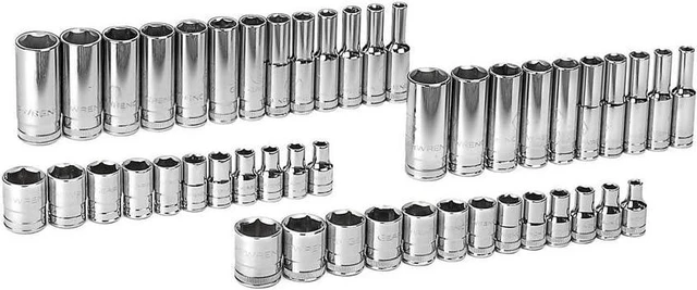 Main image of GEARWRENCH 47 Pc. 1/4" Drive 6 Pt. Socket Set, Standard & Deep, SAE/Metric - 80314D