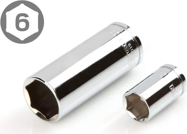 Alt view image 5 of 7 - TEKTON 3/8 Inch Drive 6-Point Socket and Ratchet Set, 73-Piece (1/4-1 in., 6-24 mm) | SKT15311