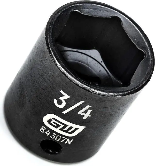 Alt view image 4 of 7 - GEARWRENCH 8 Pc. 3/8" Drive 6 Pt. Standard Impact Socket Set, SAE - 84910N
