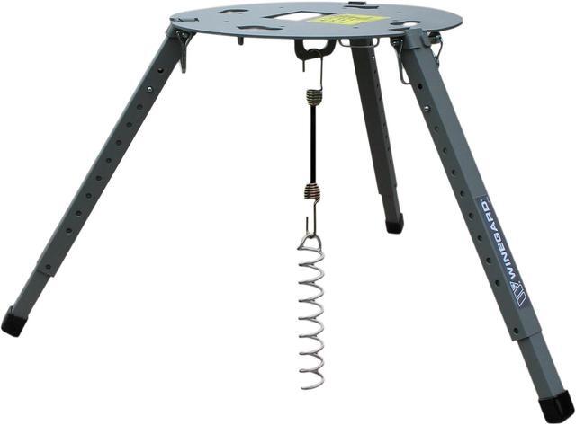 Main image of 11773 TR-1518 Satellite Tripod Mount (Compatible with Carryout, Pathway and Playmaker RV Satellite Antennas) - Adjustable Height, Gray