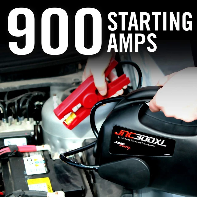 Alt view image 3 of 6 - Clore Automotive Jump-N-Carry JNC300XL 900 Peak Amp Jump Starter