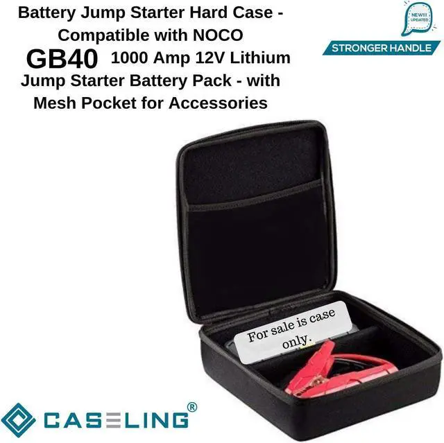 Alt view image 3 of 7 - Caseling Hard Case - Compatible with GB40 and GB20 Jump Starter Battery Pack.