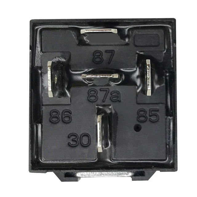 Alt view image 4 of 7 - 12V DC 5-Pin 40/30AMP Automotive Relay Kit, SPDT Trim & Tilt Power Relay