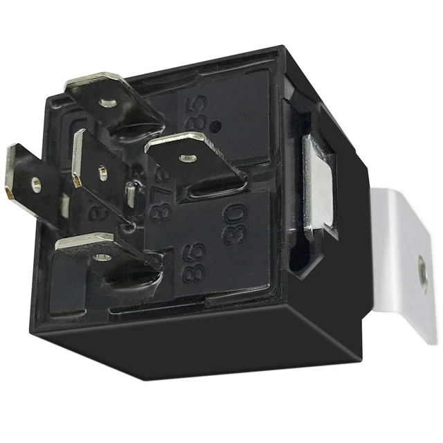 Alt view image 3 of 7 - 12V DC 5-Pin 40/30AMP Automotive Relay Kit, SPDT Trim & Tilt Power Relay