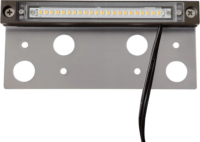 Alt view image 4 of 7 - GKOLED 1-Pack 6.8 LED Hardscape Light, Low Voltage Outdoor, Dark Bronze