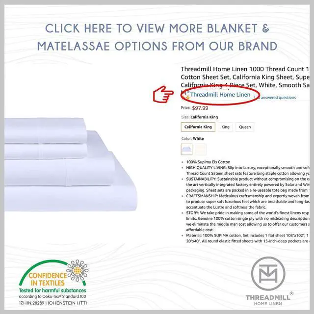 Alt view image 5 of 5 - King Size Pillow Cases Set of 2-100% Pure Cotton 300 Thread Count Sateen Weave Sage Green Pillow Cases - Ultra Soft & Silky Comfortable Bed Pillow Covers - Hotel Quality Pillow Protectors