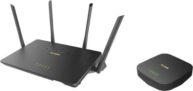 Alt view image 5 of 6 - D-Link COVR Whole Home Mesh WiFi System AC3900, Up to 6,000 sq ft, Router & Seamless Extender Wireless Internet MU-MIMO (COVR-3902-US)