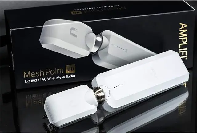 Alt view image 4 of 5 - AmpliFi HD WiFi MeshPoint by Ubiquiti Labs, Seamless Whole Home Wireless Internet Coverage, Replace WiFi Range Extenders, Expand Mesh WiFi System, Add to AmpliFi Router or Third Party Routers