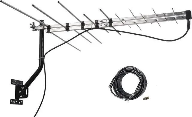 Main image of McDuory TV Outdoor Yagi Antenna with Long Range Reception Capacity - Digital TV Antenna Available for Attic or Roof Mount, Long Range Digital OTA Antenna for Clear Reception, 4K/1080P/HD