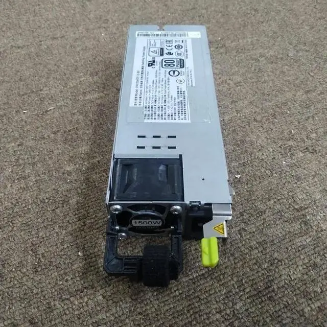 Main image of For H-uawei- RH2288H V5 RH2288X V5 server power supply 1500W PAC1500S12-BE 02312DAE PSU