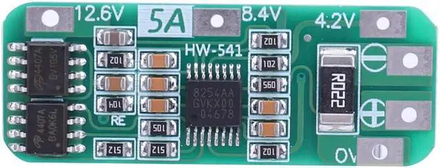 Main image of Li-ion Lithium Battery Charger Protection Board 18650 BMS Li-ion Lithium Battery Charger Module for Drill Motor(3S 5A Standard)
