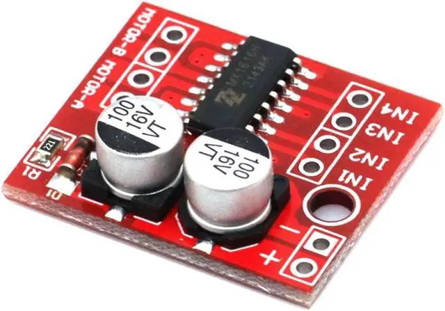 Main image of L298N DC Motor Driver Module DC 2V-10V 1.5A Driver Module PWM Speed Dual H-Bridge Stepper Motor Driver