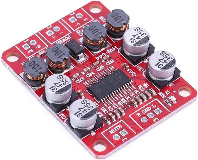 Main image of TPA3110 Stereo DIY Speaker Amplifier DC 8-26V 12V 15W+15W Power Amplifier Board Electronics Design for 4-10 Ohm Speaker