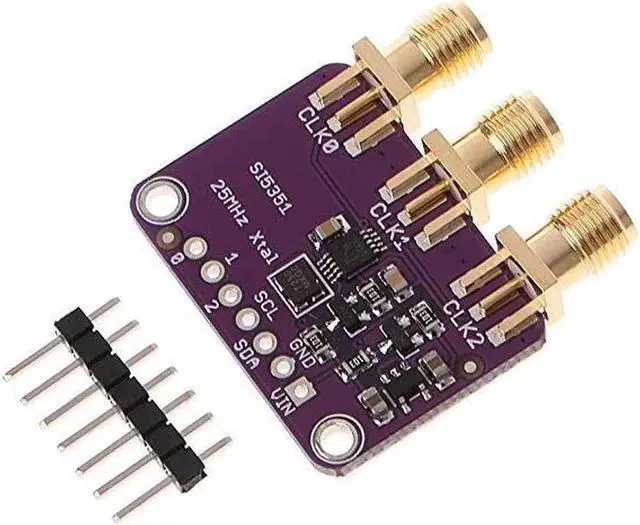 Main image of DC 3V-5V Si5351 I2C Clock Generator Breakout Board Module Signal Generator Clock 8KHz-160MHz