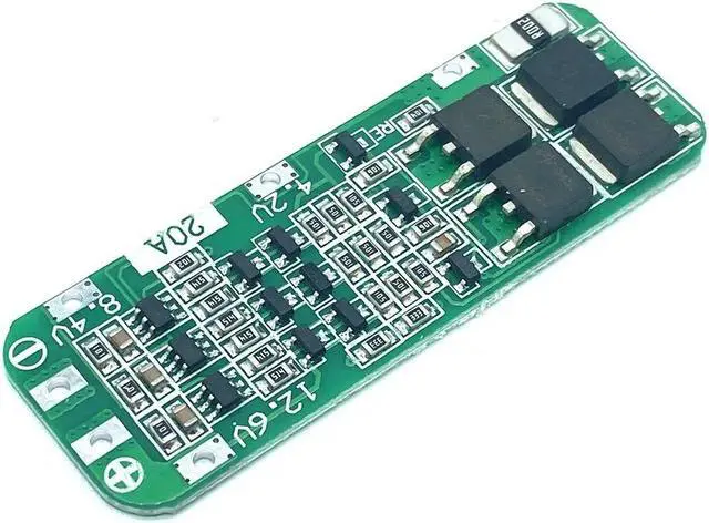 Main image of 3S 20A Li-ion Lithium Battery 18650 Charger PCB BMS Protection Board For Drill Motor 12.6V Lipo Cell Module 64x20x3.4mm