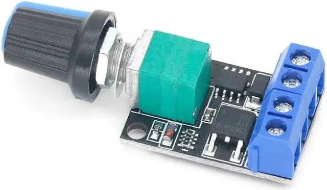 Main image of 5V 10A Voltage Regulator PWM DC Motor Speed Controller Governor Stepless Speed Regulator LED Dimmer Power Controller