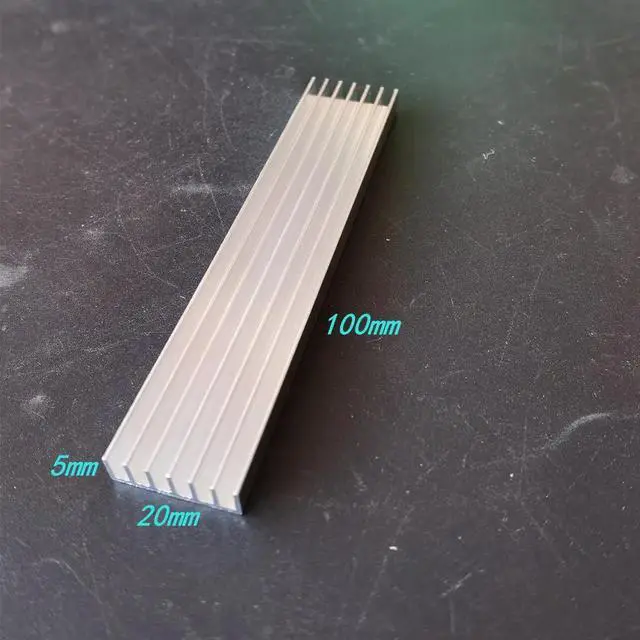 Main image of 1W 3W 5W Watt 100MM High Power aluminum LED Heatsink cooller F Growth Plant light DIY