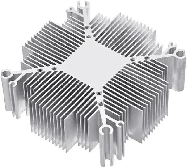 Main image of 20w-100w Pure aluminium extrusion radiator 90x90x30mm cob led heat sink cooling DIY Led Light fixtures