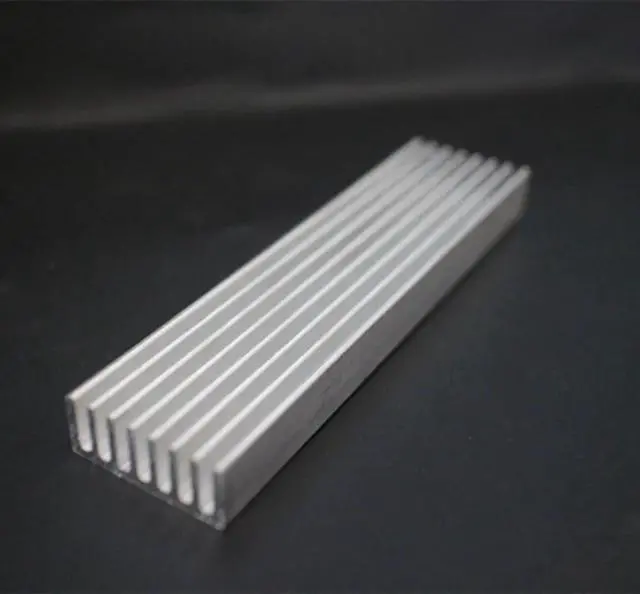 Main image of Aluminium Radiating Fin Cooling Heatsink 100*25*10MM for LED Power Transistor Electrical Radiator Chip