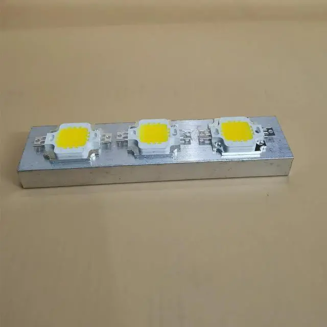 Main image of Hot Aluminum Heatsink Cooling Pad For High Power LED IC Chip Cooler Radiator Heat Sink for LED COB Light 100*25*10MM