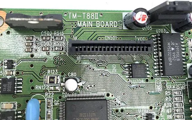 Alt view image 4 of 6 - Printer board Mainboard Motherboard TM-T88II 2027060 01 Fits Forepson-TM-T88IIP T88IIP tm-t88iip label printer Printer Parts