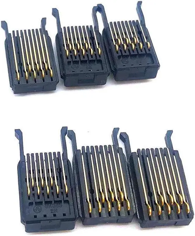 Alt view image 5 of 5 - 6Pcs Ink cartridge board contact fits Forepson-1430  EP-4004 1400 R260 R390 RX580 RX590 R270 1410 R265 R360 1500 R380 1390 R330