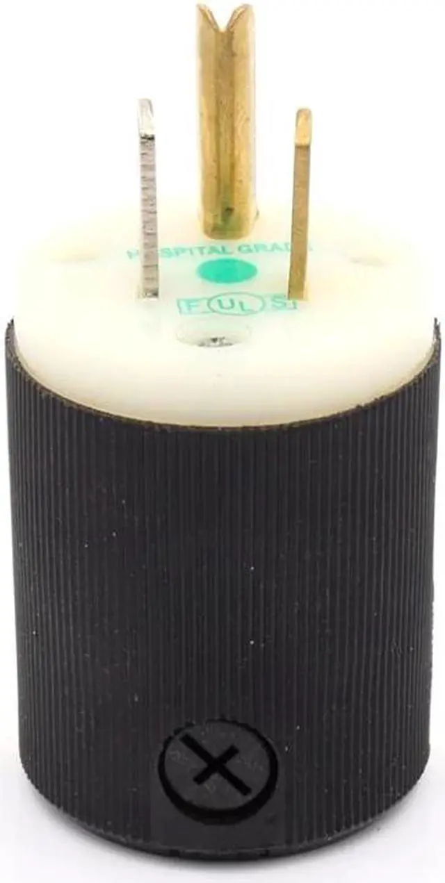 Main image of HIFI Hospital Grade 5pieces US male Brass AC Power Plug For diy Cable