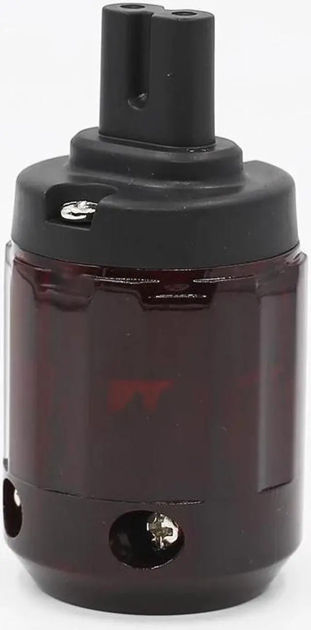 Main image of 2pcs Rhodium Figure 8 C7 Power Plug hifi Audio speaker amplifier Electrical AC Power cord IEC Plug socket connector(2pcs- C079)