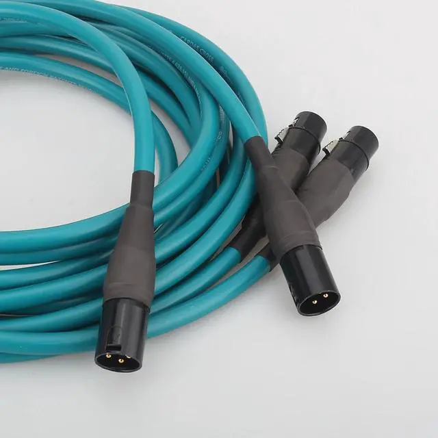 Alt view image 4 of 6 - Audio Cross Balanced Hifi XLR Interconnect cable 2m XLR Cable