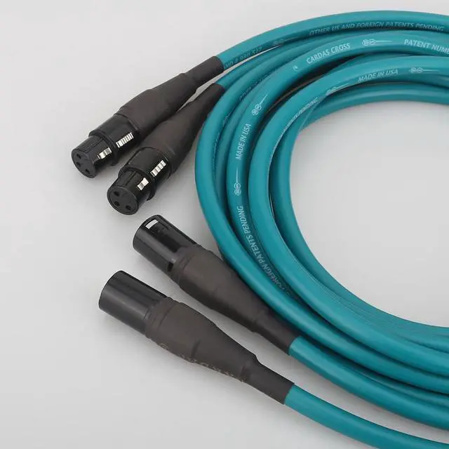 Alt view image 3 of 6 - Audio Cross Balanced Hifi XLR Interconnect cable 2m XLR Cable