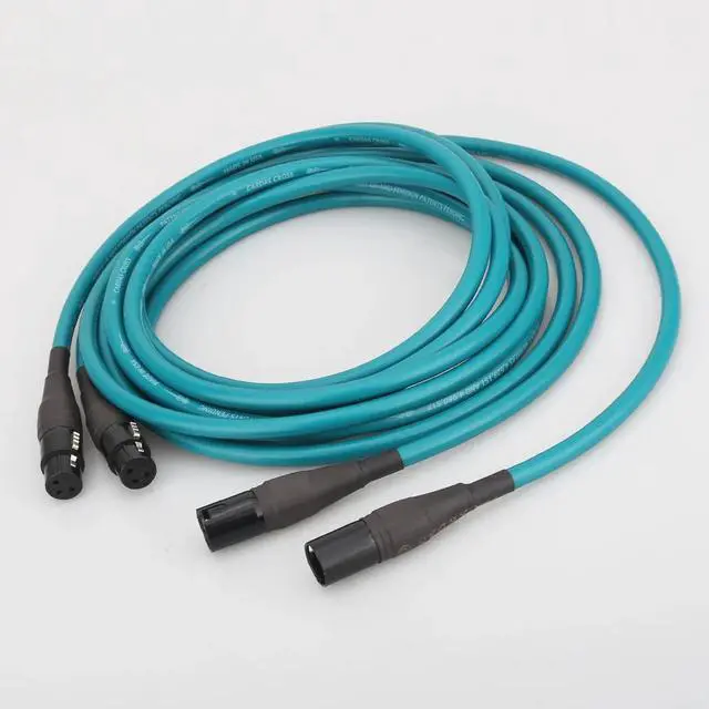 Alt view image 6 of 6 - Audio Cross Balanced Hifi XLR Interconnect cable 2m XLR Cable
