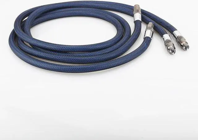 Alt view image 4 of 6 - OFC RCA Interconnect Cable Stereo Hi-Fi Audio Analogue Lead HIGH END PHONO RCA CABLE RCA TO RCA AUDIO Cable Length: 1.5m