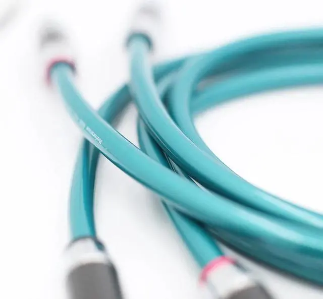 Alt view image 6 of 6 - A55  8NX OFC pure copper audio interconnect cable with carbon fiber XLR plug Length:0.5m