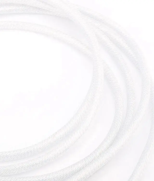 Alt view image 5 of 6 - A58 5N Silver plated OCC XLR Balanced Audio Cable Male Female carbon fiber xlr Amp HiFi Length:0.5m