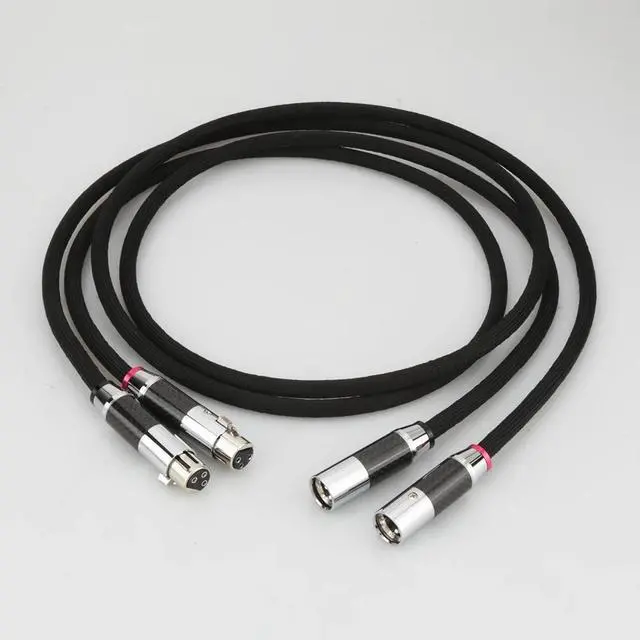 Main image of HI-End A10 HIFI Silver Plating XLR Plug interconnect audio cable Length:(1m)