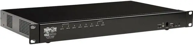 Alt view image 3 of 6 - Tripp Lite HDMI/USB KVM Switch 8Port Audio/Video USB 1U B024HU08