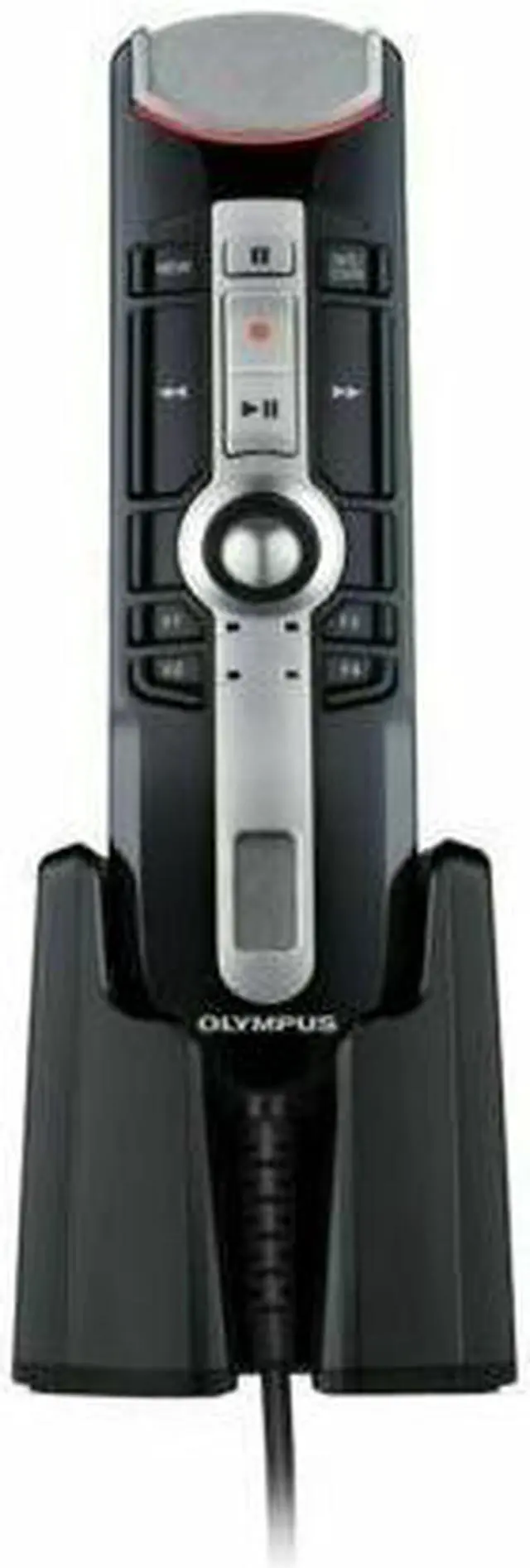 Alt view image 9 of 15 - Olympus RecMic II RM-4010P Push Button Microphone