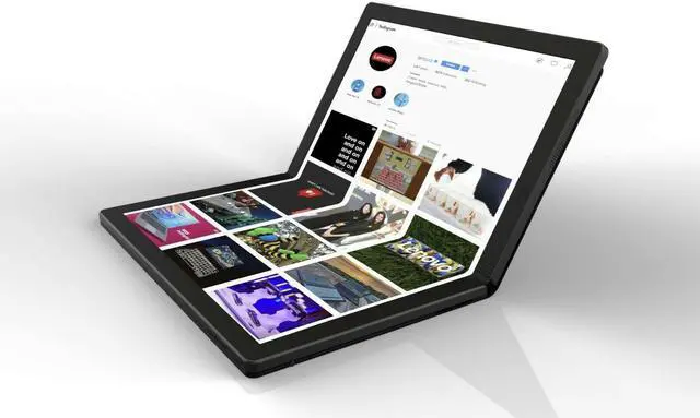 Alt view image 19 of 20 - Lenovo ThinkPad X1 Fold Gen 1 Intel Core i5-L16G7 8 GB LPDDR4X Memory 512 GB PCIe SSD Intel UHD Graphics 13.3" 10-point Multi-touch 2048 x 1536 Foldable 2-in-1 Laptop Windows 10 Pro 64-bit 20RK000NUS