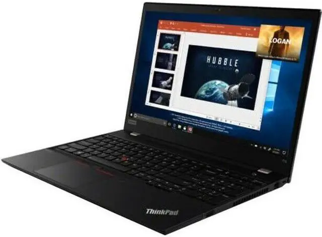 Alt view image 2 of 6 - Lenovo ThinkPad T15 Gen 1 20S6001VUS 15.6" Notebook FHD i7-10610U 4 Core 16GB RAM 512GB W10P Glossy Black