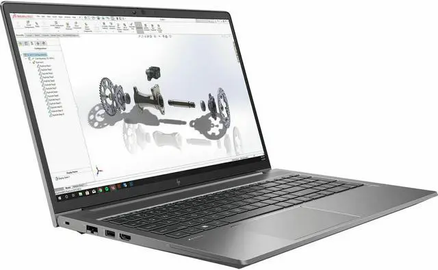 Alt view image 7 of 10 - HP ZBook Power G8 15.6" Mobile Workstation - Intel Core i9 (11th Gen) i9-11900H Octa-core (8 Core) - 32 GB RAM - 512 GB SSD - Windows 10 Pro - In-plane Switching (IPS) Technology - English Keyboa