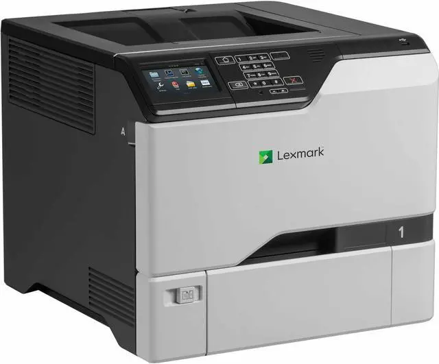 Alt view image 4 of 7 - Lexmark CS720de Laser Printer - Color - 2400 x 600 dpi Print - Plain Paper Print - Desktop
