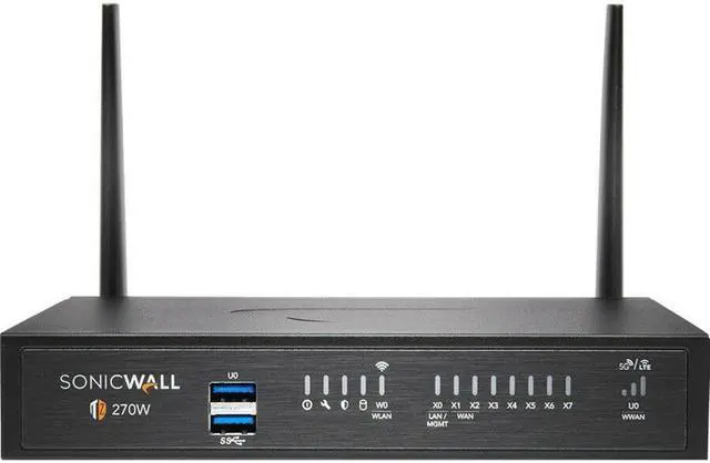 Alt view image 2 of 4 - SonicWall TZ270W Wireless Firewall (Gen 7) w/ Secure Upgrade Plus (2-Year Advanced Protection Security Suite) | 02-SSC-6858