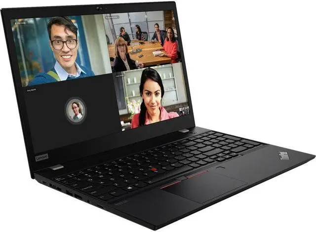 Alt view image 3 of 6 - Lenovo ThinkPad T15 Gen 1 20S6001PUS 15.6" Notebook - 4K UHD - 3840 x 2160 - Intel Core i7 (10th Gen) i7-10510U Quad-core (4 Core) 1.80 GHz - 16 GB RAM - 512 GB SSD - Glossy Black 20S6001PUS