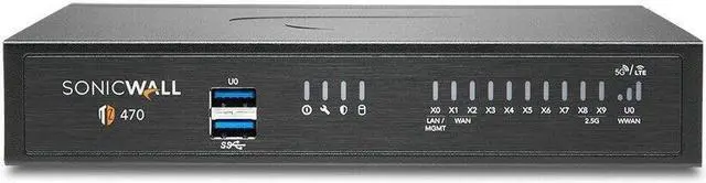 Alt view image 3 of 8 - SonicWall TZ470 Network Security/Firewall Appliance 02SSC7257