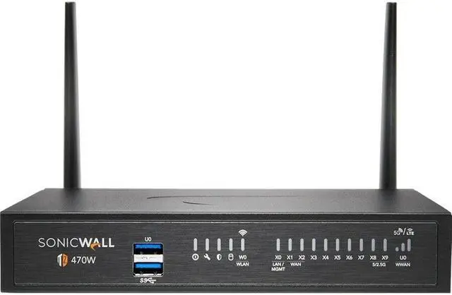 Alt view image 4 of 7 - SonicWall TZ470W Wireless Firewall (Gen 7) w/ Secure Upgrade Plus (2-Year Advanced Protection Security Suite) | 02-SSC-6809