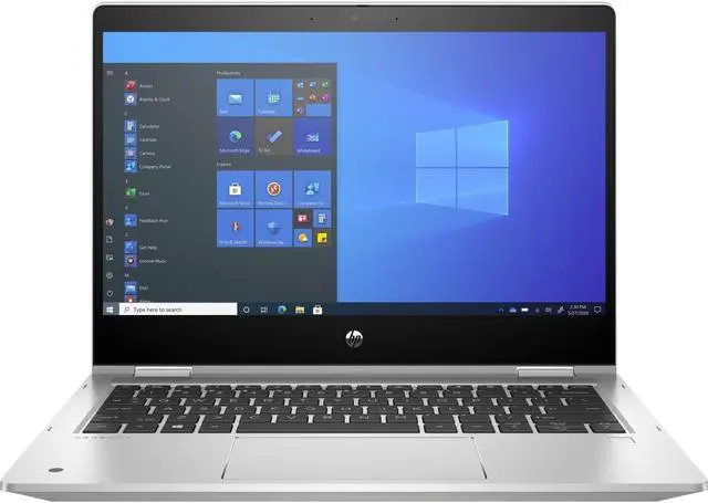Alt view image 11 of 20 - HP ProBook x360 435 G8 13.3" Touchscreen 2 in 1 Notebook - Full HD - 1920 x 1080 - AMD Ryzen 3 5400U Quad-core (4 Core) 2.60 GHz - 8 GB RAM - 256 GB SSD - Pike Silver Aluminum - AMD SoC - Windows