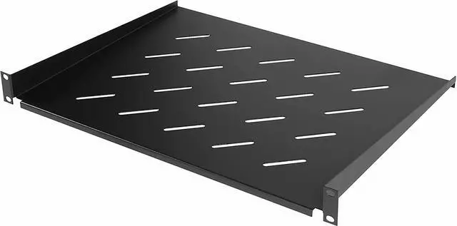 Alt view image 8 of 11 - CyberPower CRA50002 19" 1U Fixed Shelf Cantilever Carbon Rack Shelf